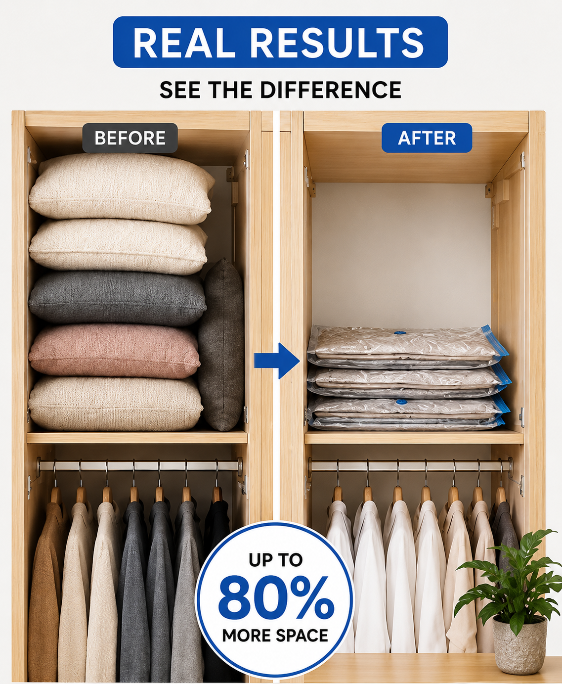 VacuPack™ Space Saving Bags -