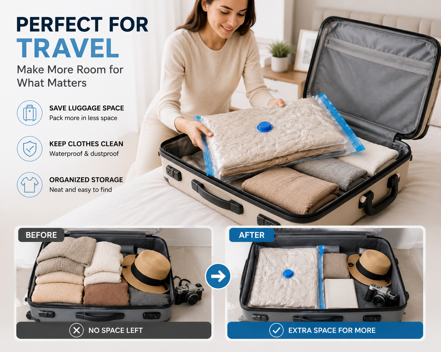 VacuPack™ Space Saving Bags -