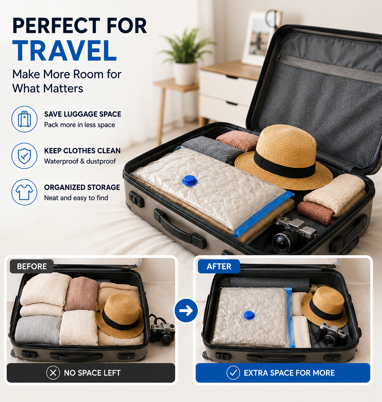 VacuPack™ Space Saving Bags -