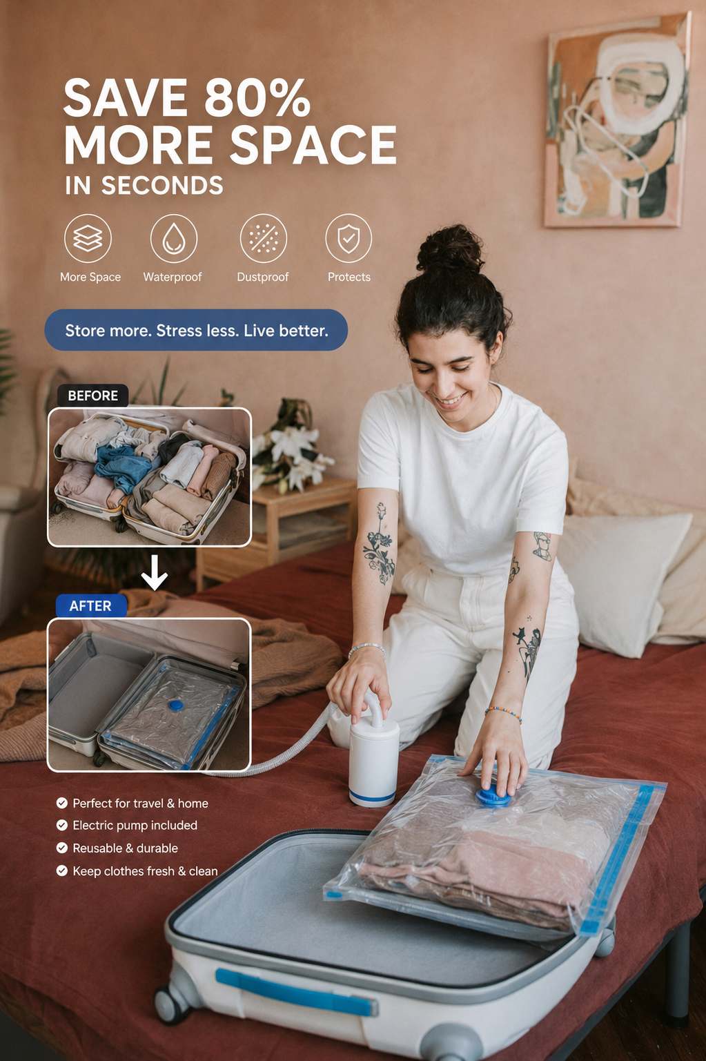 VacuPack™ Space Saving Bags -